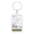 Psalms Sympathy Photo Dome Key Chain - 12/pk