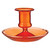 Amber Taper Candleholder