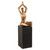 Gold Sukhasana Statue