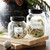 Holiday Glass Pantry Canister - Joy - 42oz