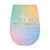 Stemless Wine Glass - Party Animal
