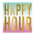 Foil Beverage Napkins - Happy Hour