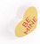 Small Shape Sign - Be Mine Candy Heart Yellow