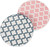 Car Coasters - Pink Blue Clover Quatrefoil