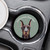 Ceramic Car Coaster - Doberman Pinscher
