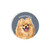 Ceramic Car Coaster - Pomeranian