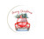 Car Coaster - Merry Christmas