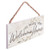Hanging Wall Sign - You Belong Welcome Home