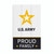 Army Proud Family Pallet Decor
