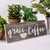 Easel Back Sign - Surviving on Grace Coffee