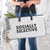 Face to Face Canvas Tote - Socially Selective