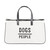 Face to Face Canvas Tote - Dogs/People