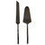 Matte Black Serving Set - Set of 2