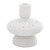 White Ceramic Taper Candleholder