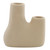 Neutral Camelback Taper Candleholder