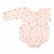 Long Sleeve Muslin Romper - Hearts Long Sleeve Muslin Romper - Hearts
