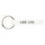 Face to Face Wood Keychain - Lake Life