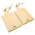 Mini Paulownia Wood Boards - Hearts - Set of 2