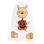 Pooh Ghost Wood Shape