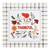Thankful Green Stripes Wood Block