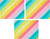 Wrapping Paper Sheet - Rainbow 3pk