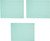 Wrapping Paper Sheet - Mint 3pk