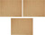 Wrapping Paper Sheet - Natural Tan 3pk