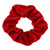 Large Heart Ornament Scrunchie - Red