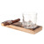 Whiskey Barrel Stave Cigar Tray