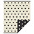 Cozy Throw - Black/Ivory Heart