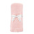 Knit Blankets with Ruffle - Pink