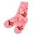 Cozy Socks in Ornament - Blush + Bows
