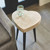 Wood Heart Stool