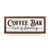 Framed Art - Coffee Bar