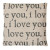 Euro Pillowcase - I Love You