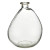 Clear Recycled Glass Vase - Small