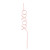 Word Straws - XOXO