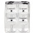Stackable Acrylic Wine Glasses - Cheers