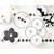 Medium Melamine Plate - Flower