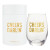 Stemless Wine Glass - Cheers Darlin'