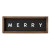 Wood Sign - Merry