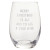 Stemless Wine Glass - Merry Christmas To All