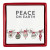 Ceramic Napkin Tray + Napkins - Peace On Earth