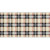 Paper Table Runner - Brown Plaid