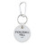 Round Leather Keychain - Pickleball Y'all