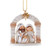 Childlike Nativity Ornament Assortment (2 Asst) - 4/pk