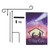 Silhouette Nativity Garden Flag and Stand Set