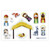 11-Piece Nativity Puffy Sticker Set - 18 sets/pk