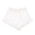 Cami + Velvet Ruffled Short - White