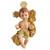 Christ Child with Halo on Red Tassel Pillow